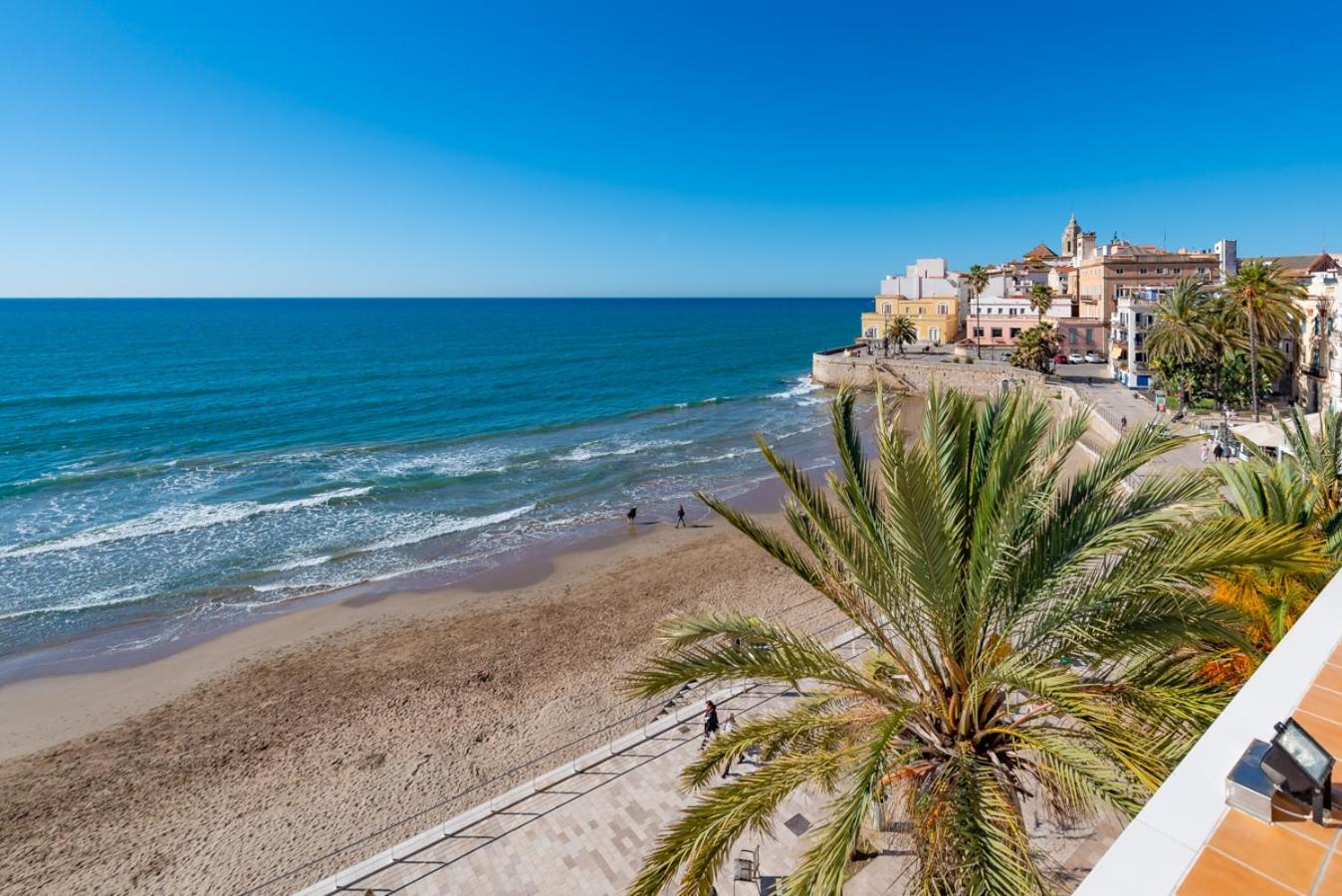 Insitges Sant Sebastia'S Beach Extérieur photo